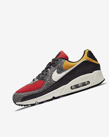 Nike Air Max 90 SE Negros Rojos | MX 1126